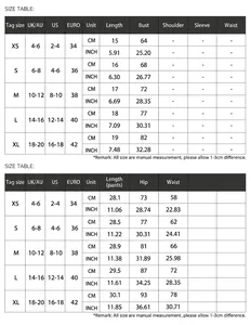 Detailed size chart for Y2K camisole and yoga shorts set in CM and INCH measurements.