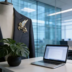 Fashion Pegasus Brooch Alloy Rhinestone Winged Horse Pin For Suit Coat Dress Accessory Mythological Style Women Jewelry