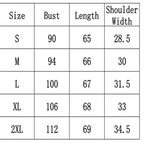 Comprehensive size chart for women's sleeveless floral print button-up casual shirt.