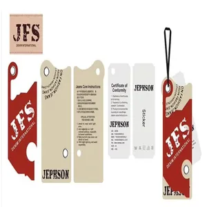 Premium brand hangtags and care labels for vintage ethnic style western cowboy hats
