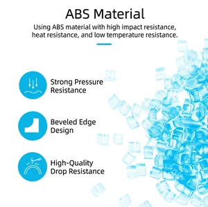 Detailed view of high-quality ABS material for 3-inch magnetic Instax photo frame