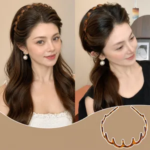 Golf Haarband Met Tanden Voor Vrouwen Antislip Resin Haarband Minimalistische Haaraccessoires Dagelijkse Gezichtswassen Hoofdband