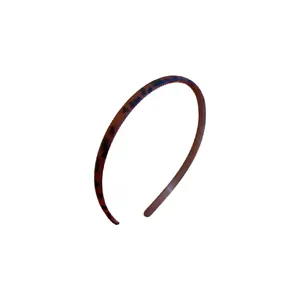 Retro minimalist leopard print matte hair hoop headband for women hair accessories