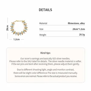 Detail view of vintage heart bracelet showing 28cm length and material specifications