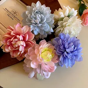 Molletta per Capelli con Fiore in Tessuto Elegante Peonia Floreale Shark Clip Moda Fatto a Mano Accessori per Capelli Donna Regalo