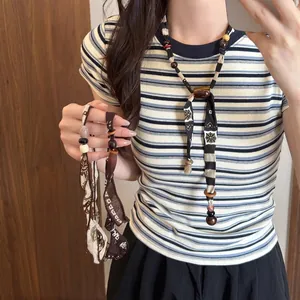 Ethnic Vintage Handmade Cloth Wood Beaded Necklace For Women Geometric Print Fabric Choker Bohemian Style Jewelry Accessories Gift
