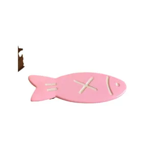 Cute pink fish-shaped hair clip Korean style side duckbill hairpin for girls