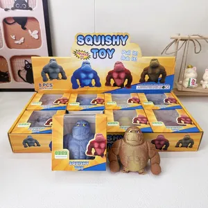 Gorilla Squeeze Toy For Kids Adults Sand Filled Stress Relief Slow Rebound Venting Toy Creative Desk Decoration Gift