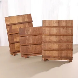 Professional multi-layer wooden display boards for nail art and wearable nails