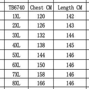 Detailed size chart for plus size polka dot print long sleeve shirt dress in CM