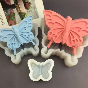 Butterfly shaped silicone molds for DIY cake, chocolate, resin and aromatherapy candles