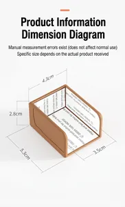 Detailed dimension diagram of brown silicone L-shaped corner protector for baby safety.