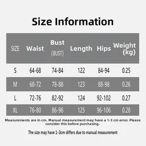 Detailed size chart for elegant summer lace slim evening dress with measurements in cm