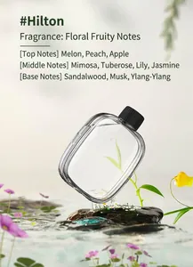 Detailed fragrance notes for essential oil diffuser with floral fruity scent