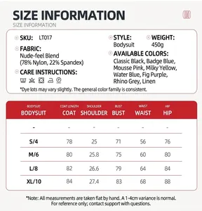 Detailed size chart and material specifications for the cloud-feel fake two-piece tennis dress.