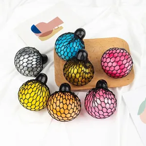 Colorful mesh stress balls for sensory relief and anxiety reduction