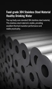 Macro shot of 304 food-grade stainless steel tubes used for vacuum insulation cups