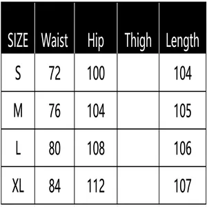 Detailed size chart for the pleated straight midi skirt including waist and hip data