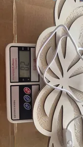 Weight measurement of 28g for the wooden mandala yoga night light