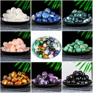 Natural Polished Healing Crystal Tumbled Stones For Home Decor Aquarium Wicca Reiki Multiple Varieties Rose Quartz Amethyst