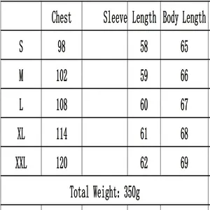 Detailed size chart for solid color long sleeve casual drawstring waist jacket coat