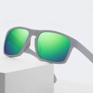 Polarized Photochromic Sports Sunglasses For Men Women PC Frame TAC Lens Outdoor Cycling Square Fashion Sun Glasses