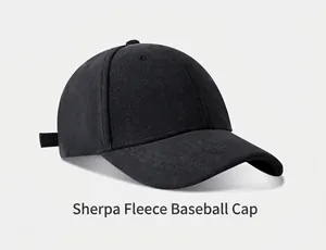 Close-up detail showing the soft black suede texture of this minimalist baseball cap.