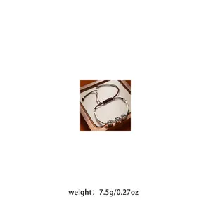 Close-up of ethnic Tibetan style adjustable woven bracelet weighing 7.5g/0.27oz