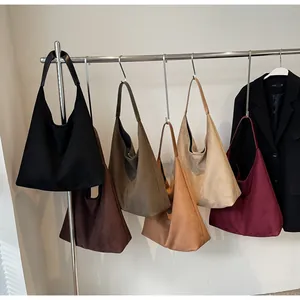 Modische Vintage-Hobo-Taschen aus Wildleder mit großem Fassungsvermögen in vielen Farben