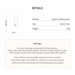 Spécifications du collier de perles gourde plaqué or 18k avec longueur et poids