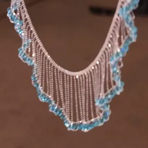 French Palace Style Hollow Lace Tassel Necklace Alloy Zirconia Intricate Exquisite Clavicle Chain For Women Jewelry Gift