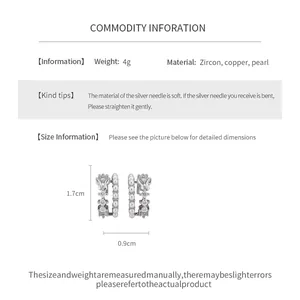 Detailed dimension and material specs for elegant pearl butterfly earrings.