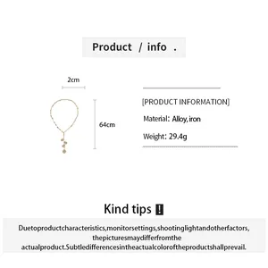 Detail showing vintage gold coin pendant necklace material and weight specs