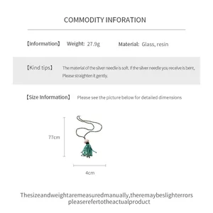 Detailed view of ethnic beaded necklace with specific weight and material parameters