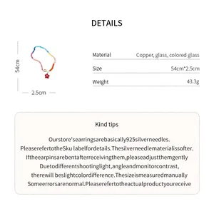 Detailed specifications of colorful glass beaded flower necklace for beach vacation style