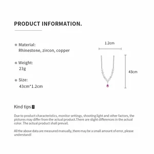 Product specification details including material and size for teardrop pendant set.