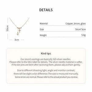 Detailed technical specifications for 18k gold plated paperclip pendant necklace