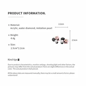 Specifiche dettagliate su dimensioni e materiali per mini fermagli a fiori