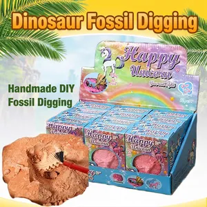 Archäologie Ausgrabungsset Kinder DIY Dinosaurier Ei Einhorn Flamingo Entdeckungsspielzeug Pädagogisches Wissenschaft Geschenk