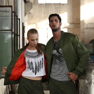 Chaqueta bomber MA1 clásica verde oliva para hombre, chaqueta de vuelo casual talla grande