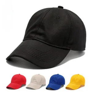 Selection of colorful cotton 5-panel baseball caps with structured crowns