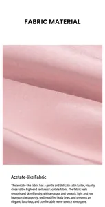 Détail montrant la texture satinée et lisse du tissu rose de type acétate luxueux