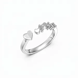 Bracelet Réglable Mauvais Oeil en Argent Sterling 925 pour Femme avec Incrustation de Zirconia Bleu Bijoux de Mode Hip Hop