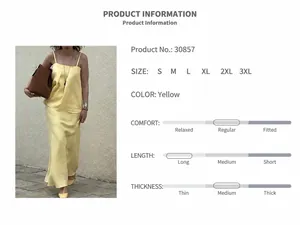 Elegant yellow two-piece summer clothing set featuring a camisole and a slim midi skirt