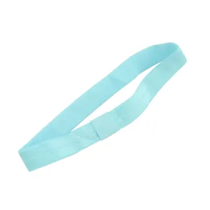 Light blue 1.5cm wide elastic headband for children's hair accessories DIY base