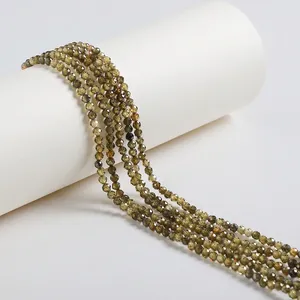 Detailed view of dark faceted zircon loose beads for DIY jewelry bracelet making