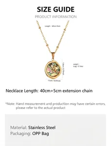 Detailed product specifications for the stainless steel abalone shell star pendant necklace