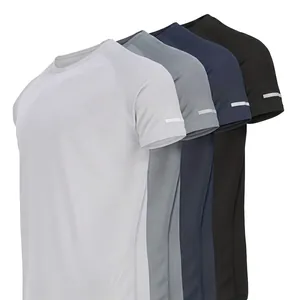 Set aus schnell trocknenden Sport-T-Shirts für Herren in mehreren Farben, EU-Größe