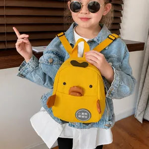 Schattige gele eend rugzak voor peuters van 1-6 jaar, ideaal voor de kleuterschool