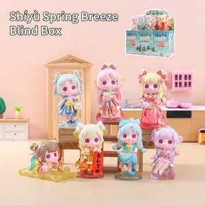 Adorable collection of sweet animal themed mini blind box figurines for cute desk decor